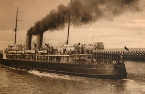 Město poštovních parníků v Antverpách, c1928 od Unbekannt