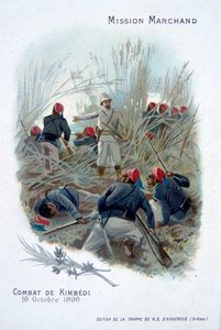 Expedice Marchand: boje u Kimbedi, Kongo, 19. října 1896 od Unbekannt