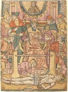 Umučení svatého Erasma, 14801490. od Unbekannt