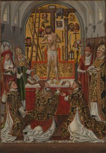 Mše sv. Řehoře Velikého, c. 1500. od Unbekannt