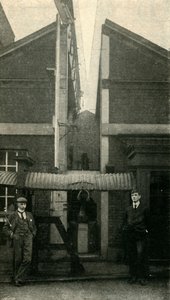 Meridian of Greenwich, ze kterého jsou vyrobena všechna měření času, 1901. od Unbekannt
