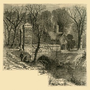 Příkop, palác Fulham, c1878. od Unbekannt