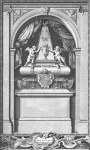 Památník krále Jakuba II. Postaven v... Paříži v roce 1703., c1753 od Unbekannt