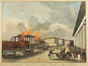 Moskevští hasiči, 1810 od Unbekannt