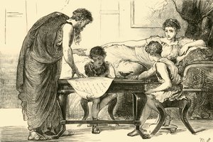 Matka Gracchi, 1890. od Unbekannt
