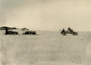 The Motor Hauling Stores for a Depo, 1909 od Unbekannt