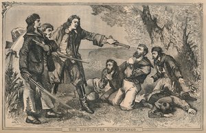 The Mutineers Overpowered, c1870 od Unbekannt