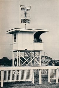 The New Judges Box, Kempton Park, c1940 od Unbekannt