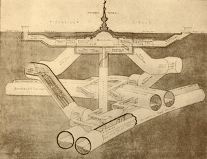 Stanice metra New Piccadilly Circus, 1930. od Unbekannt