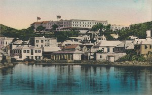 The New St. George Hotel, St. Georges, Bermuda, počátek 20. století. od Unbekannt