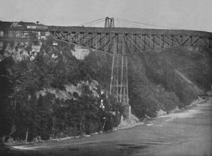 Konzolový most Niagara, 19. století od Unbekannt