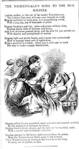 Slavíková píseň k nemocnému vojákovi, 1854 od Unbekannt