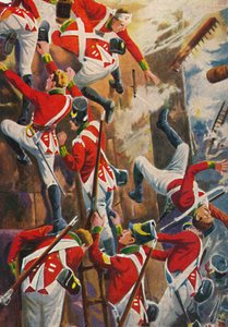 Northumberland Fusiliers. Útok na hradby San Vincente, 1939 od Unbekannt