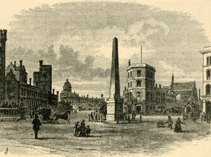 Obelisk v St. Georges Circus, c1878. od Unbekannt
