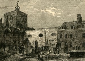 Starý kostel svatého Jakuba, Clerkenwell, c1872. od Unbekannt