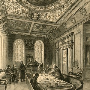 The Old Court of Aldermen, Guildhall, 1897. od Unbekannt