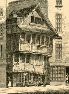 Stará fontána, v Minoriích, 1798, c1872. od Unbekannt