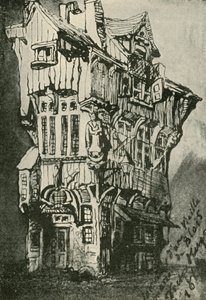 Starý dům v Blois, 19. století, 1902 od Unbekannt