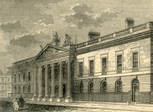 The Old India Office, Leadenhall Street v roce 1803, c1872. od Unbekannt
