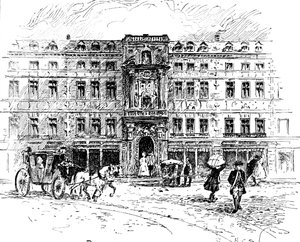 Old Mercers Hall, Londýn, 1909 od Unbekannt