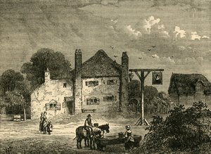 The Old Mother Red Cap, v roce 1746, c1876. od Unbekannt