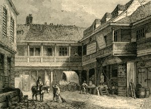 The Old Tabard Inn, c1878. od Unbekannt