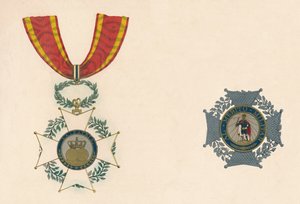 Řád svatého Ferdinanda Španělského, c19. století od Unbekannt