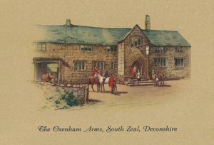 The Oxenham Arms, South Zeal, Devonshire, 1939 od Unbekannt
