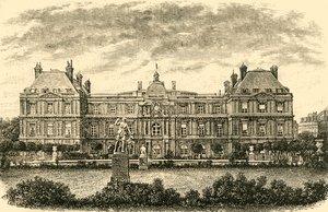 Lucemburský palác, Paříž, 1890. od Unbekannt