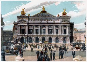 Palais Garnier, Paříž, c1900 od Unbekannt
