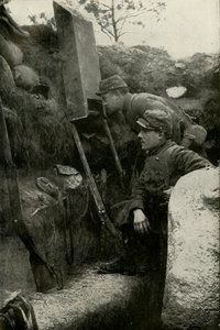 Periskop v zákopech, 1919. od Unbekannt