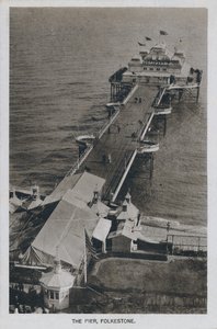 Molo, Folkestone, konec 19.-začátek 20. století od Unbekannt
