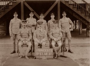 Pioneers of the 1st Royal Munster Fusiliers, Rangún, Barma, 1913. od Unbekannt