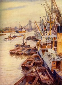 The Pool of London, c1948. od Unbekannt