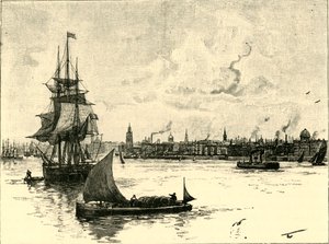 Přístav Liverpool, 1898. od Unbekannt