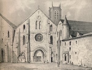 Portál opatství St Genevieve, 1915 od Unbekannt