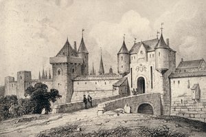 Porte St Honoré ve 13. století, 1915 od Unbekannt
