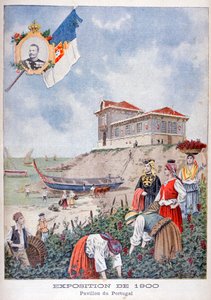 Portugalský pavilon na Světové výstavě v roce 1900, Paříž, 1900 od Unbekannt