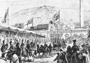 První návštěva prince z Walesu v koloniích, 1860, 1901. od Unbekannt