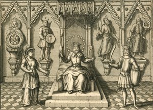 Hlavní idoly Sasů, uctívání v Británii, konec 16.-začátek 17. století od Unbekannt