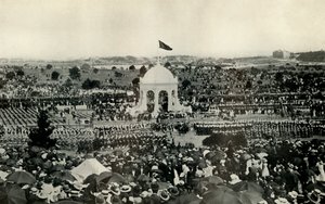 Proklamace Australského společenství v Sydney 1. ledna 1901, c1930. od Unbekannt