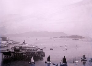Promenade Pier v Plymouthu v Devonu, konec 19.-začátek 20. století. od Unbekannt