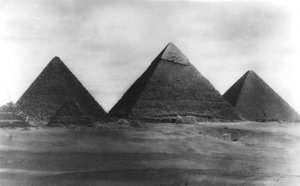 Pyramidy v Gíze, Egypt, 1949 od Unbekannt