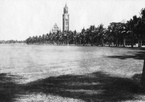Věž Rajabai, University of Bombay, Indie, c1918 od Unbekannt