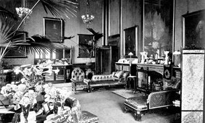 The Red Drawing Room in Speakers House, Palace of Westminster, London, c1905 od Unbekannt