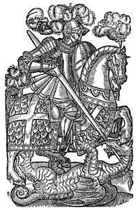 Rytíř červeného kříže, 1598, 1893 od Unbekannt