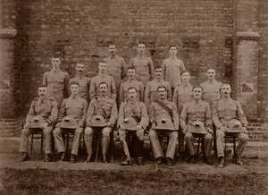 Regimental Police of the 1st Royal Munster Fusiliers, Rangún, Barma, 1913 od Unbekannt
