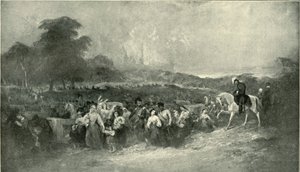 Reliéf Lucknow - Vedení trpících do britského tábora, 1901. od Unbekannt