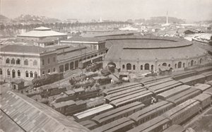 Rio de Janeiro Terminus centrální železnice Brazílie, 1914 od Unbekannt