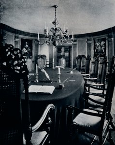 Místnost v Kapitolu, kde se sešla Výkonná rada, c1938 od Unbekannt